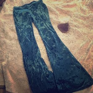 Blue Suede flair bell bottom pants